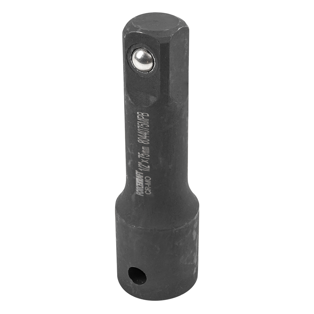 Удлинитель ударный Cr-Mo 75мм, 1/2'' FORCEKRAFT FK-8044075MPB