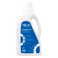 VitaVet PRO 3в1 концентрат для дезинфекции и уборки помещений с животными 1 л