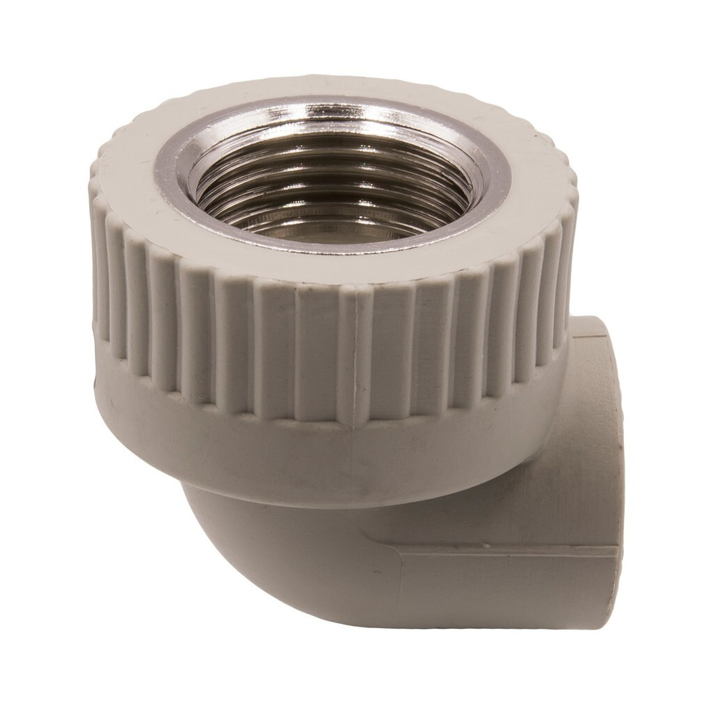 Уголок комб. вн 20х3/4'' EVER® СЕРЫЙ (Россия)
