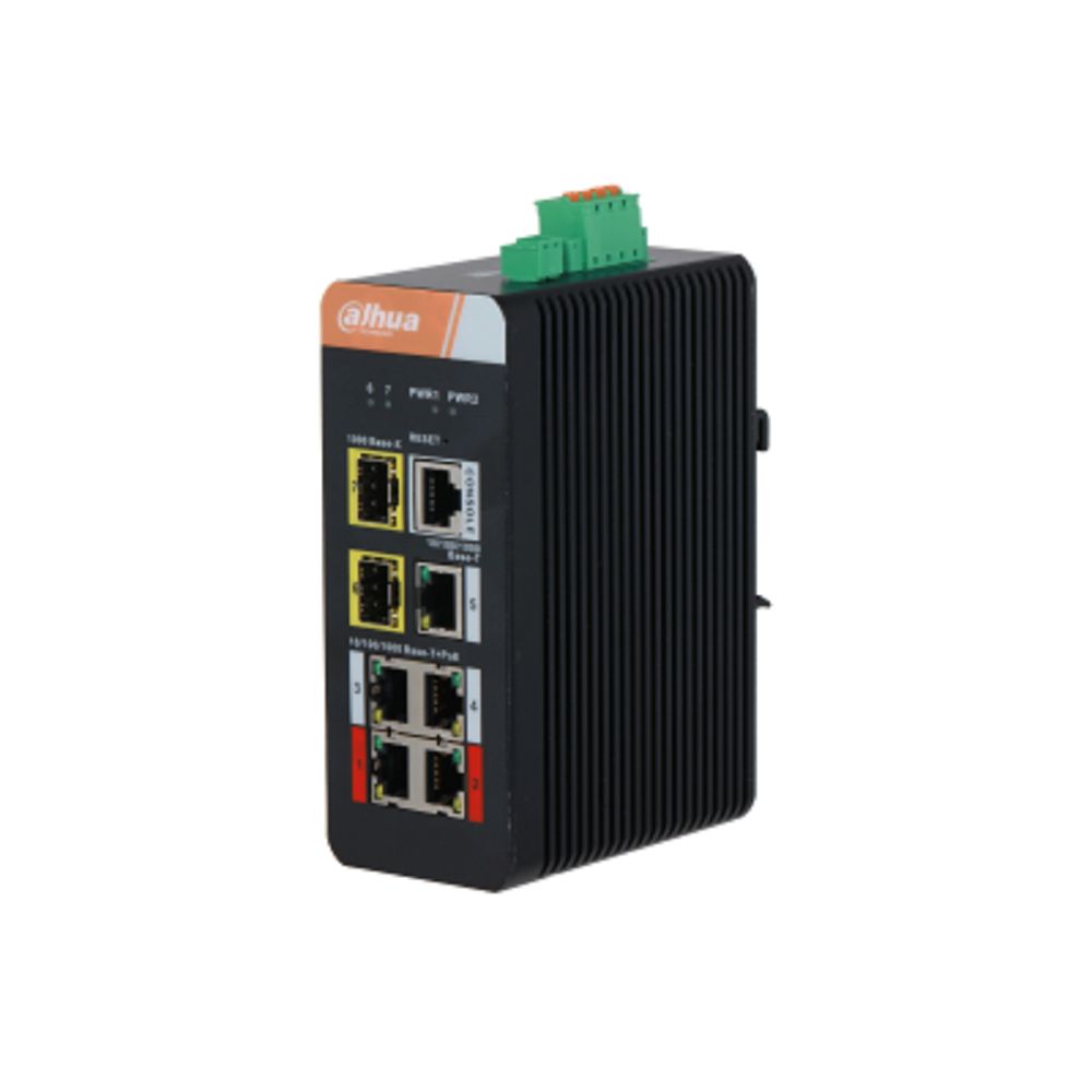Промышленный управляемый коммутатор DH-IS4207-4GT-120