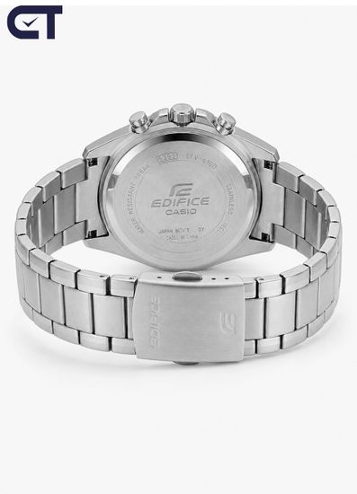 CASIO EFV-620D-1A2VUDF EDIFICE мужские наручные часы — стальной хронограф с черным циферблатом
