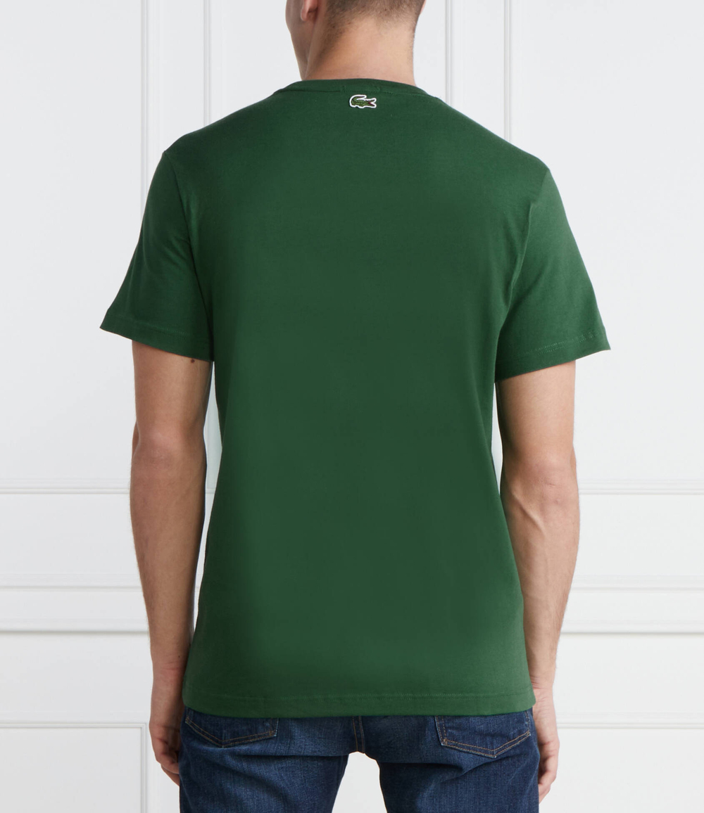 Футболка Lacoste - темно-зеленый(TH1147)