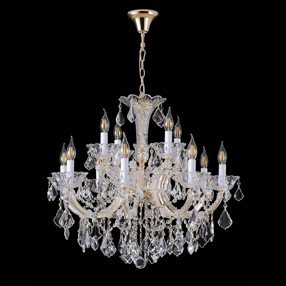 Люстра Crystal Lux CRISTELLE SP8+4 GOLD