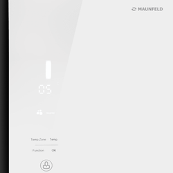 Холодильник Maunfeld MFF177NFW Slim Inverter