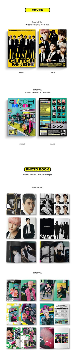 Альбом NCT DREAM 'Glitch Mode' (Photobook Ver.).