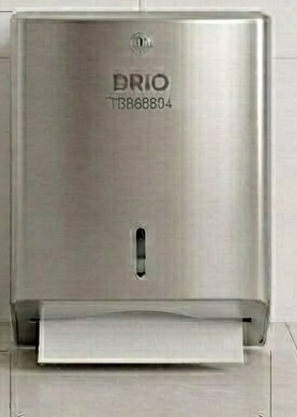 Диспенсер для бумажных полотенец DRIO Commerical TDR68884 нерж.сталь с антипальчиковым покрытием
