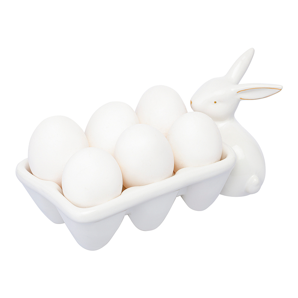 Подставка для яиц trendy easter из коллекции essential, 19,3х10x10,5 см