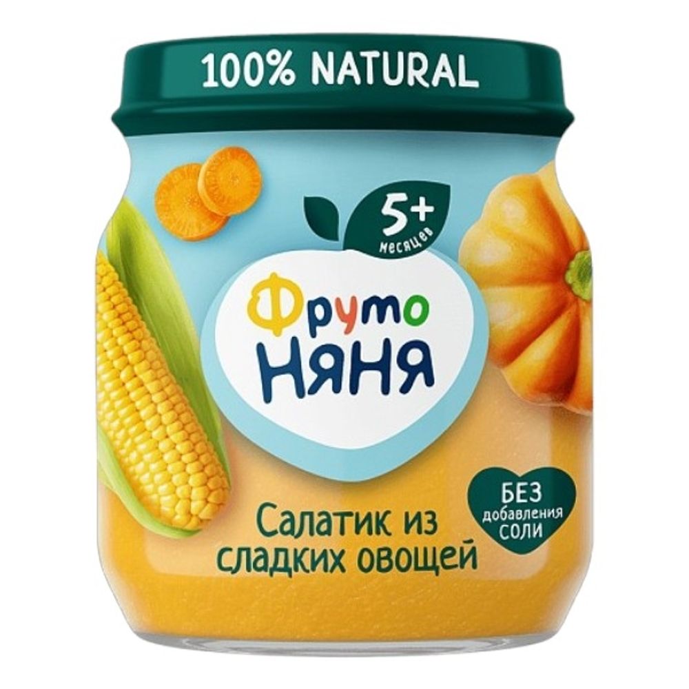 Ф-Н 110гр Пюре из сладких Овощей 6шт