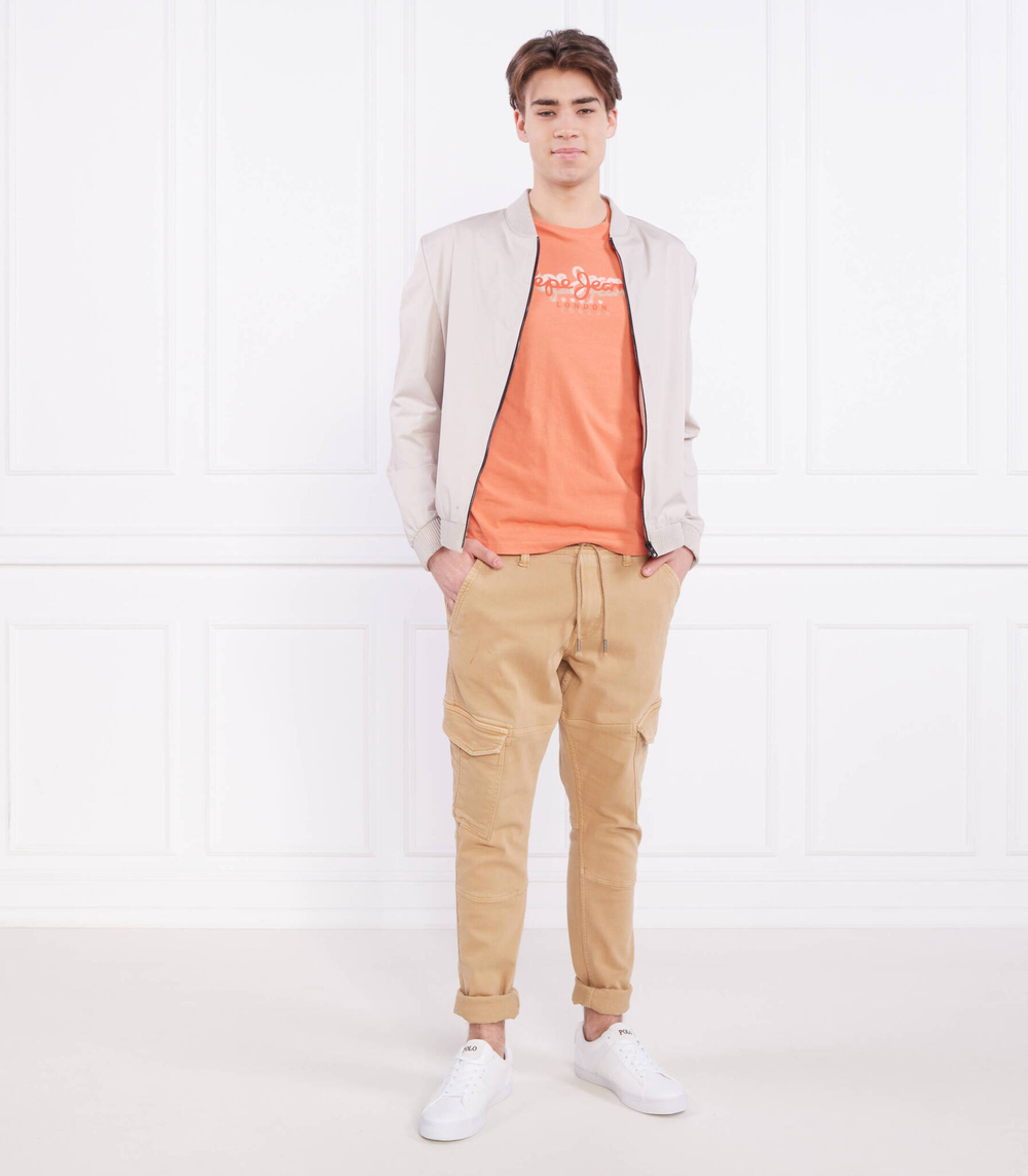 Футболка RICHME Pepe Jeans London - оранжевый(PM508697)