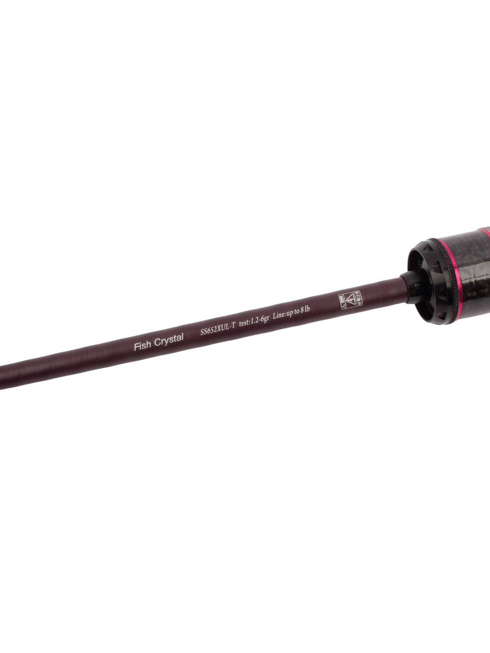 Удилище спиннинговое Sakura Stream, 2 секции, длина 1.95 м, тест 1.2-6 г Carbon Torayca, кольца FUJI (7+1)