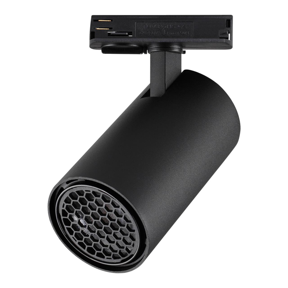 359921 PORT NT26 000 черный Светильник однофазный трехжильный трековый IP20 LED 20W 220-240V 3000К SELENE