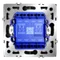 перекрёстный переключатель двухклавишный Voltum S70 Черный VLS020508