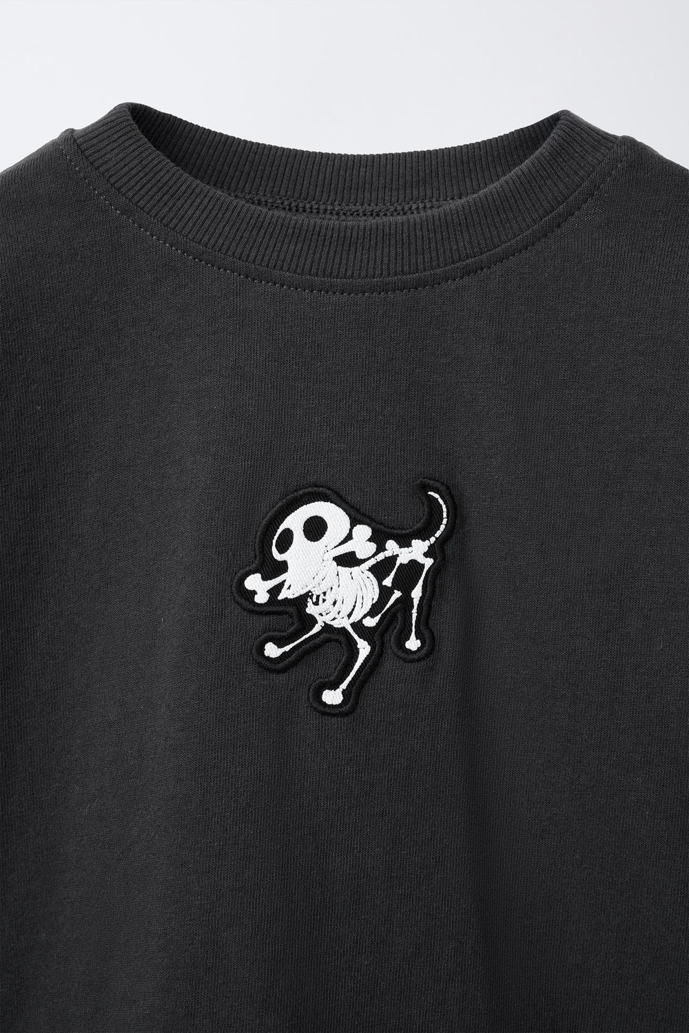 ZARA Лонгслив THE NIGHTMARE BEFORE CHRISTMAS © DISNEY, ЧЕРНЫЙ