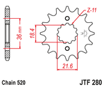 Звезда JTF280.13