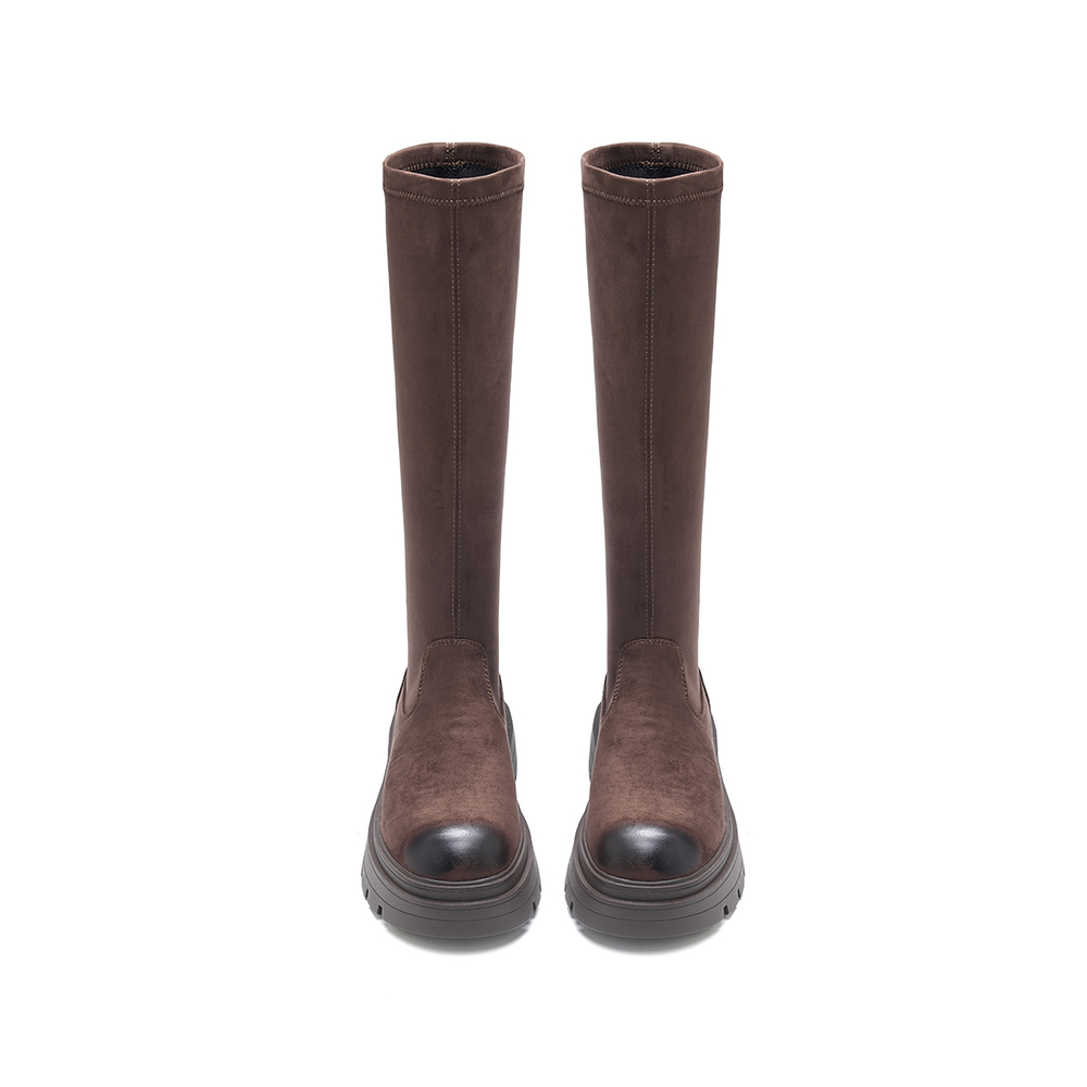 BAIJIHONG Knee high Boots 5cm Women"s