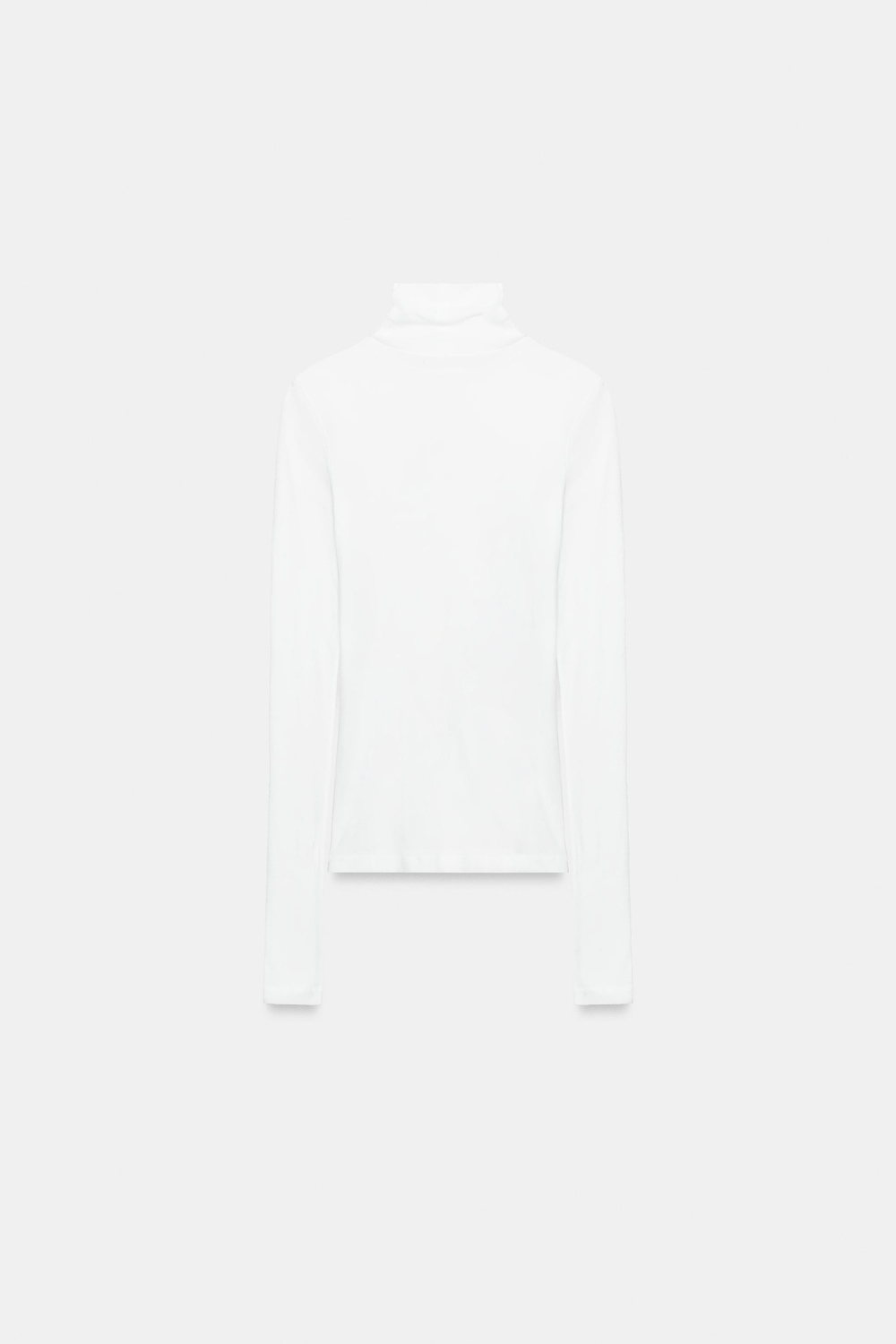 ФУТБОЛКА SUPIMA® С ВОРОТНИКОМ-СТОЙКОЙ — ZARA