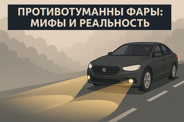 Что такое противотуманные фары? Почему желтый свет не панацея?