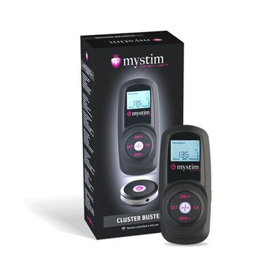 Беспроводной блок для управления Mystim Cluster Buster (Цвет: черный)