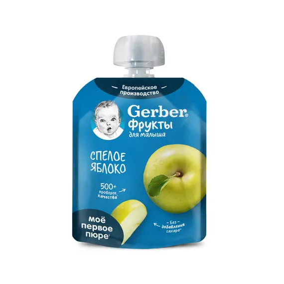 Пюре Gerber Яблоко с 4 мес 90 г
