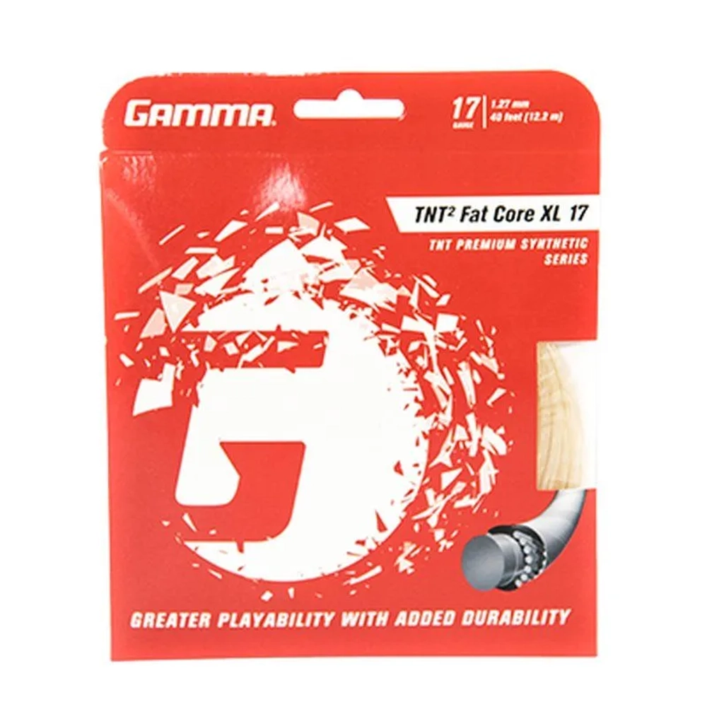 Струны теннисные Gamma TNT2 Fat Core XL (12,2 m)