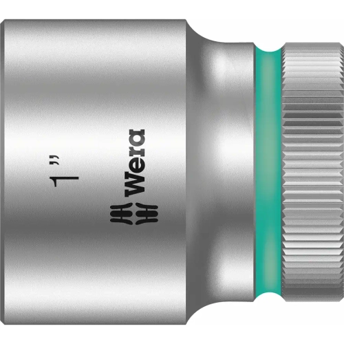 Торцовая головка Zyklop 1" 1/2″ дюймовая WERA 05003631001