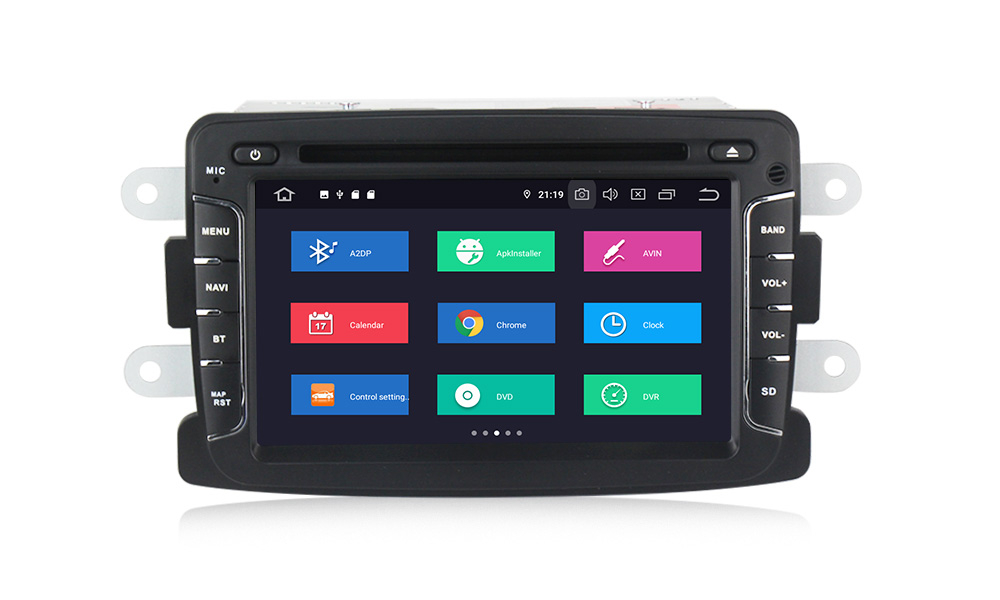 Установочный комплект для RENAULT Duster 2010-2016+, Sandero/Logan 2014+, captur 2016+, Lada Xray 2016+  KUBERG MKD-R701-P30