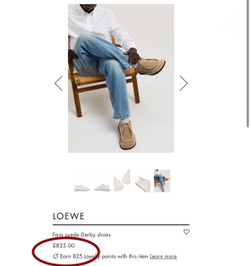 Туфли Loewe Faro