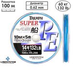 Шнур LINESYSTEM Triumph Fune PE 14