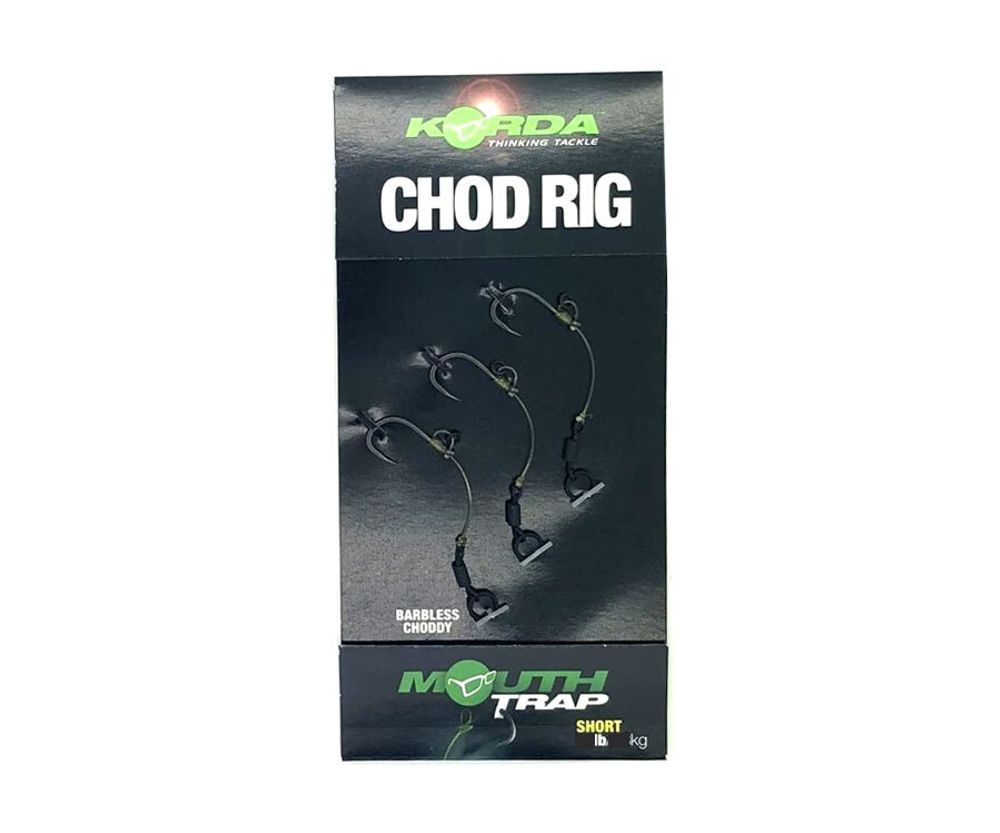 KORDA Поводок готовый Chod Rig Short Barbless 2.5см №10 3шт безбородый