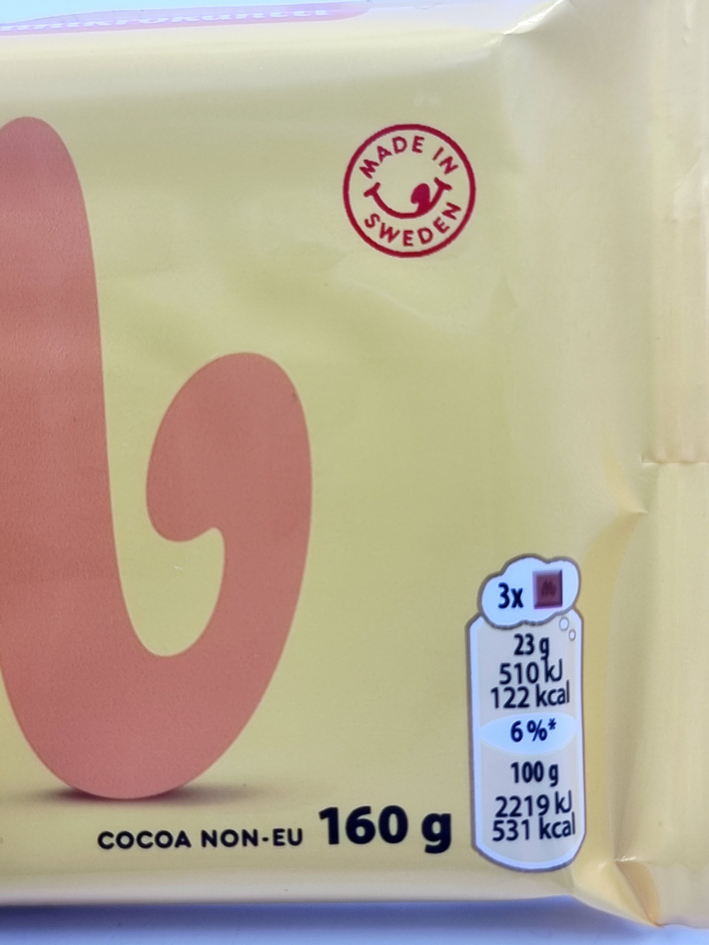 Marabou Шоколад молочный Apelsinkrokant с апельсином 160 г (Швеция)