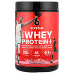 SIXSTAR, 100% Whey Protein Plus, клубничный смузи, 816 г (1,8 фунта)