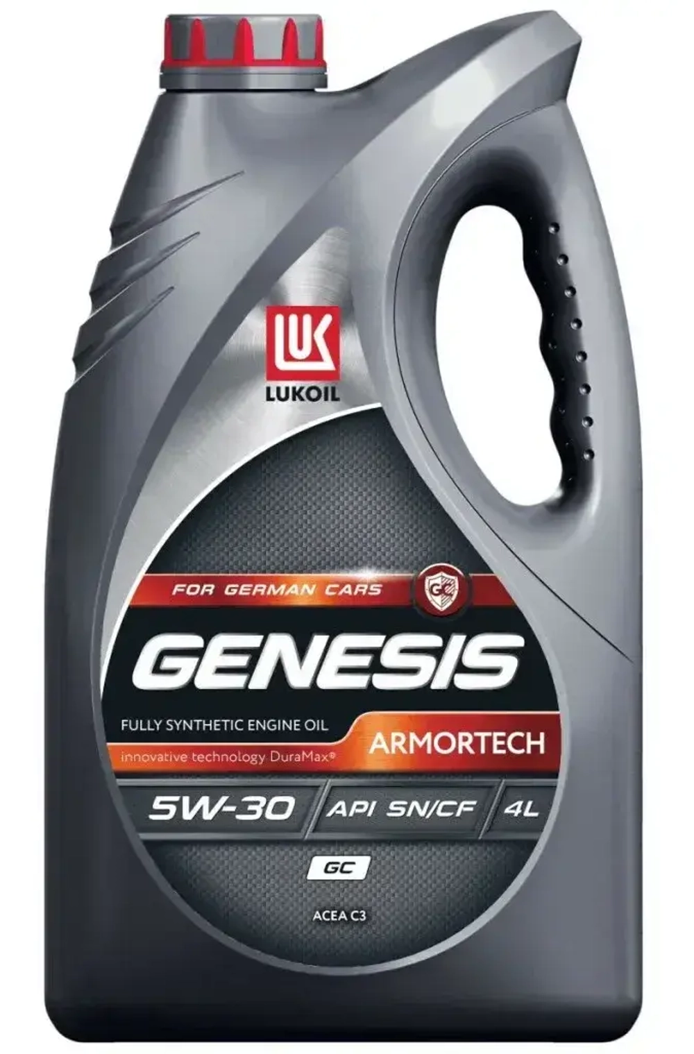 Масло моторное Лукойл Genesis Armortech GC 5W-30 SN/CF C3 синтетическое 4л