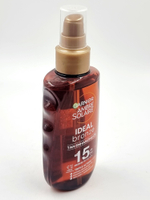 Garnier Ambre Solaire Масло усиливающее загар, SPF 15, водостойкое, 150 мл (Франция)