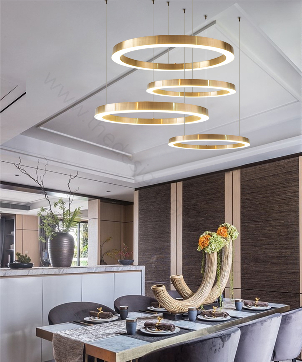 Pendant design lamp  Light Ring by HENGENG D120