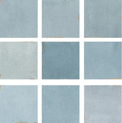 Настенная плитка MESTIZAJE ZELLIGE DECOR AQUA (111363)