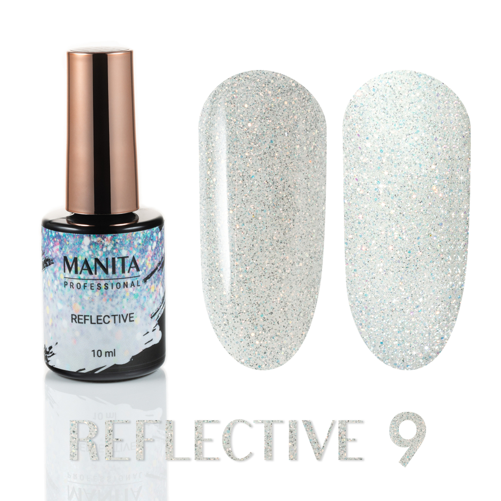 Manita Reflective Гель-лак светоотражающий №09,  10мл