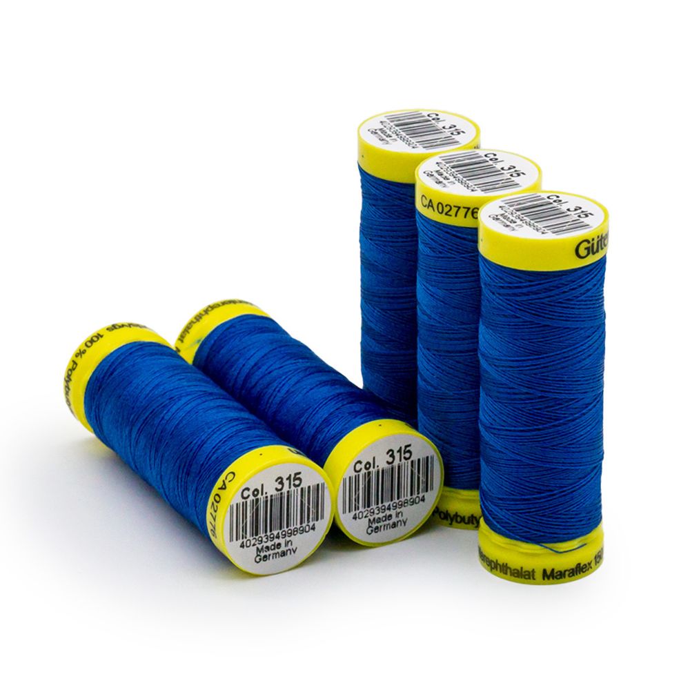 Нитки для трикотажа Gutermann Maraflex 120 (150 метров), 5 кат. | 315 лесная фиалка