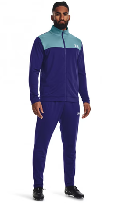 Для мужчин Костюм теннисный Under Armour UA Knit Track Suit - turquise/purple