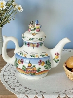 Чайник заварочный из фаянса Станичный куманек