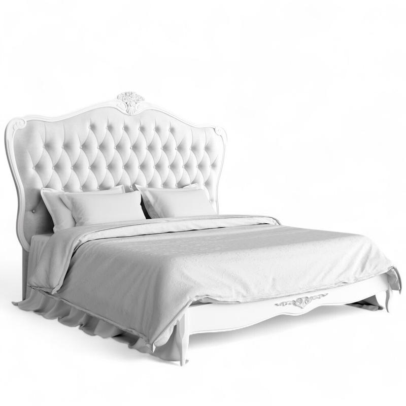 Кровать с мягким изголовьем 180*200 G528
