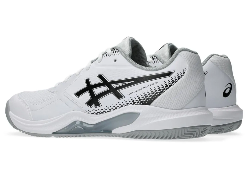 Мужские кросовки для Padel Asics Gel-Dedicate 9 Padel - white/black
