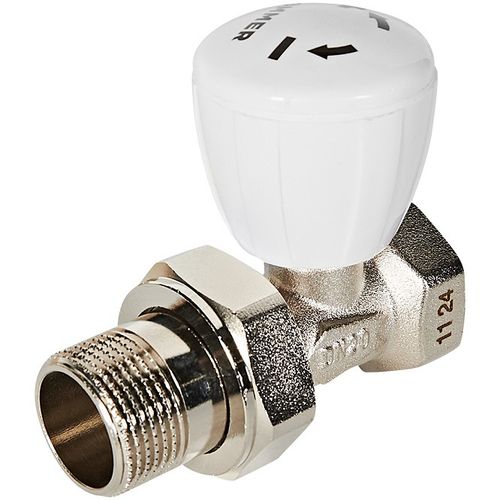 Клапан ручной регулирующий прямой Rommer 3/4"для радиатора (RVR-0001-100020)