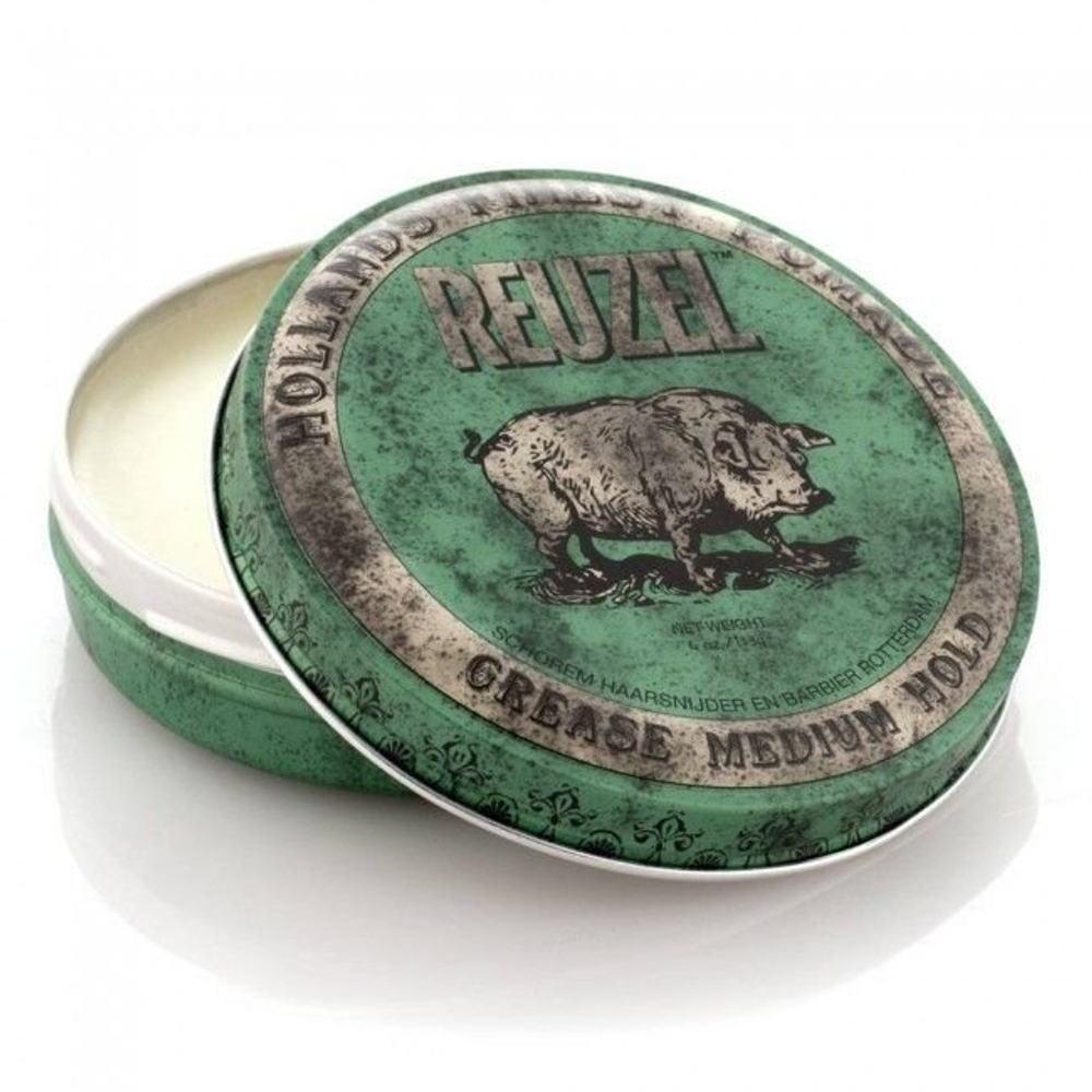 Reuzel Grease Medium Hold - Помада для укладки волос средней фиксации 340 гр