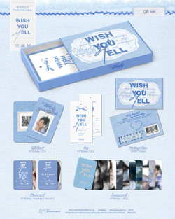 Альбом WENDY - WISH YOU HELL 2nd Mini Album QR (Smart Album) Version