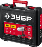 ЗУБР 300 Н·м, 350 Вт, кейс, ударный гайковерт (ГС-300 К)