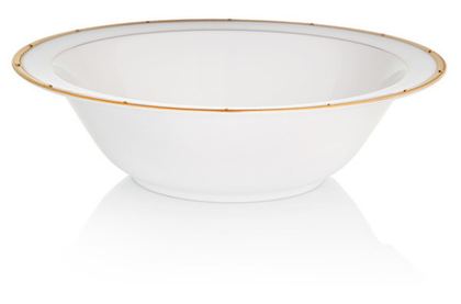 Салатник круглый 24.5см Noritake Рочель Золотой кант