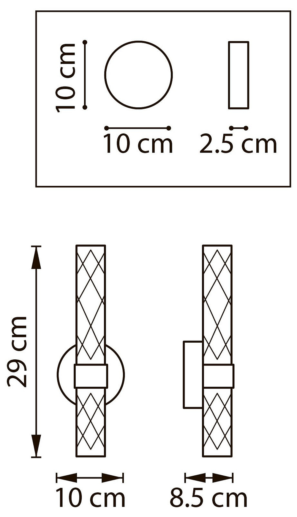 Бра Lightstar Acrile 737652