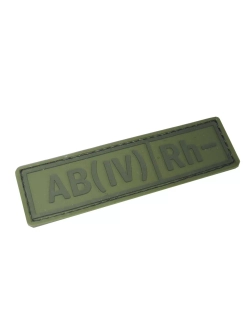 Шеврон Группа крови AB(IV) Rh-