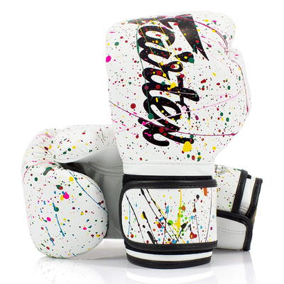 Боксерские перчатки Fairtex BGV-14 Painter WH
