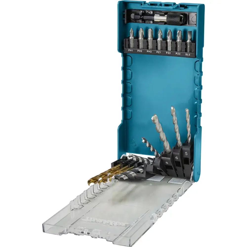 Набор свёрл и бит Makita D-74887